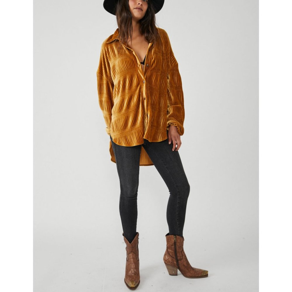 FREE PEOPLE My Best Top / Spiced Ginger - Picture 5 of 11
